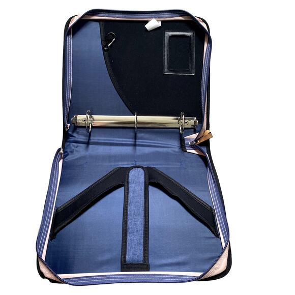 Renwick Zipper Binder in Pink - Picture 4 of 7